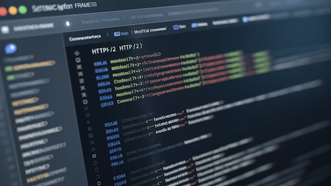 Visualization of HTTP/2 SETTINGS frames with browser anomalies.