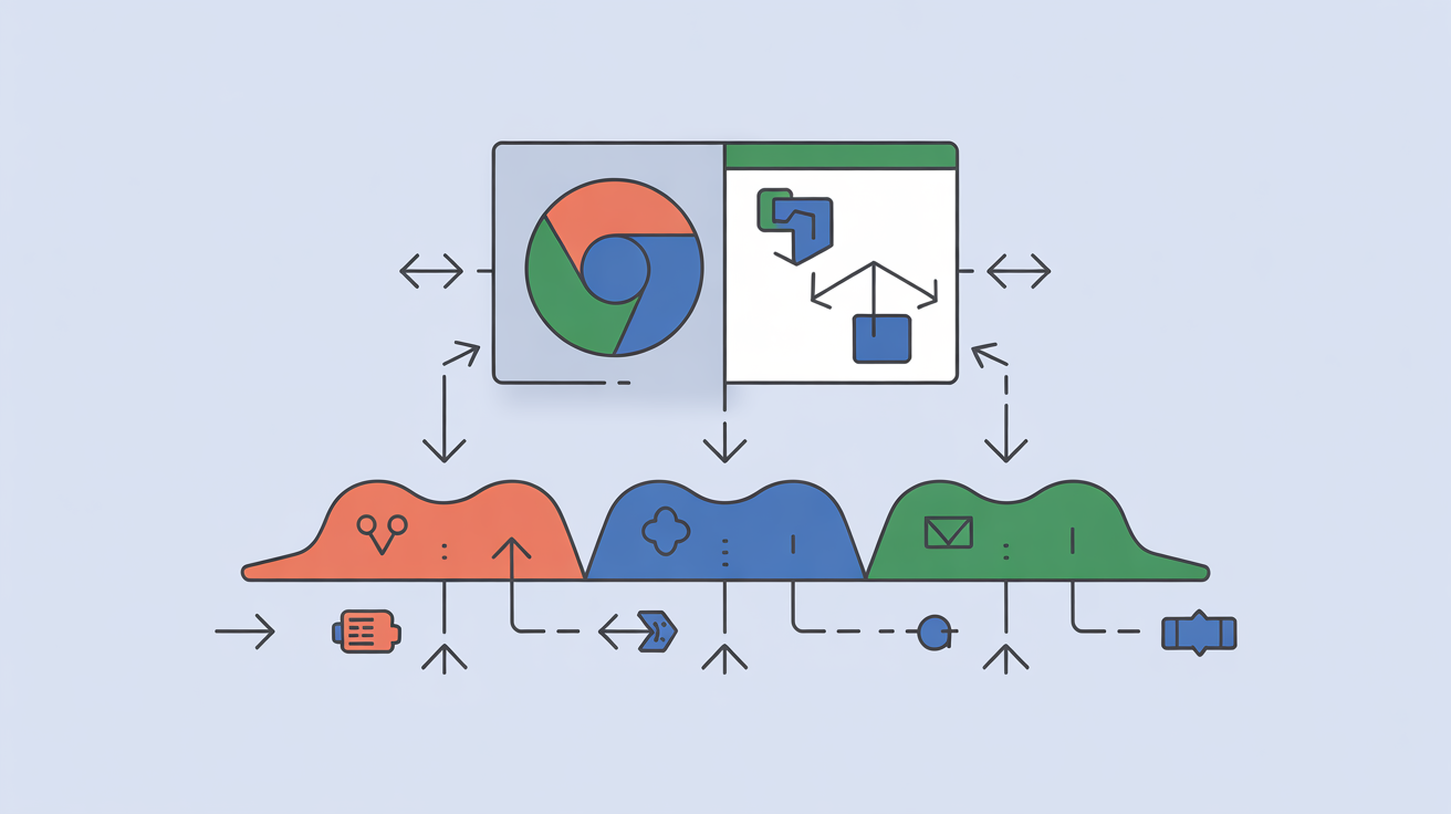 TLS handshake process detecting browser modifications.
